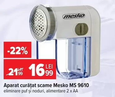 Aparat curățat scame MS 9610
