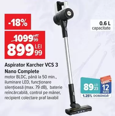 Aspirator Karcher VCS 3 Nano Complete