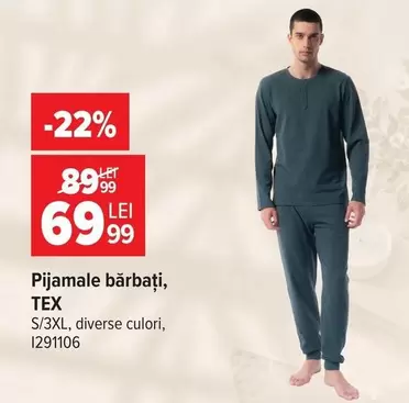 Pijamale bărbați, TEX, I291106