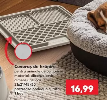 Covoraș de hrănire pentru animale de companie