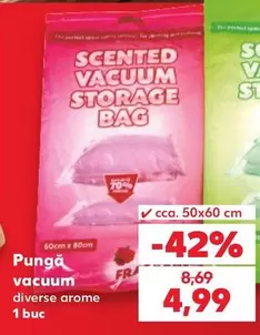 SCENTED VACUUM STORAGE BAG