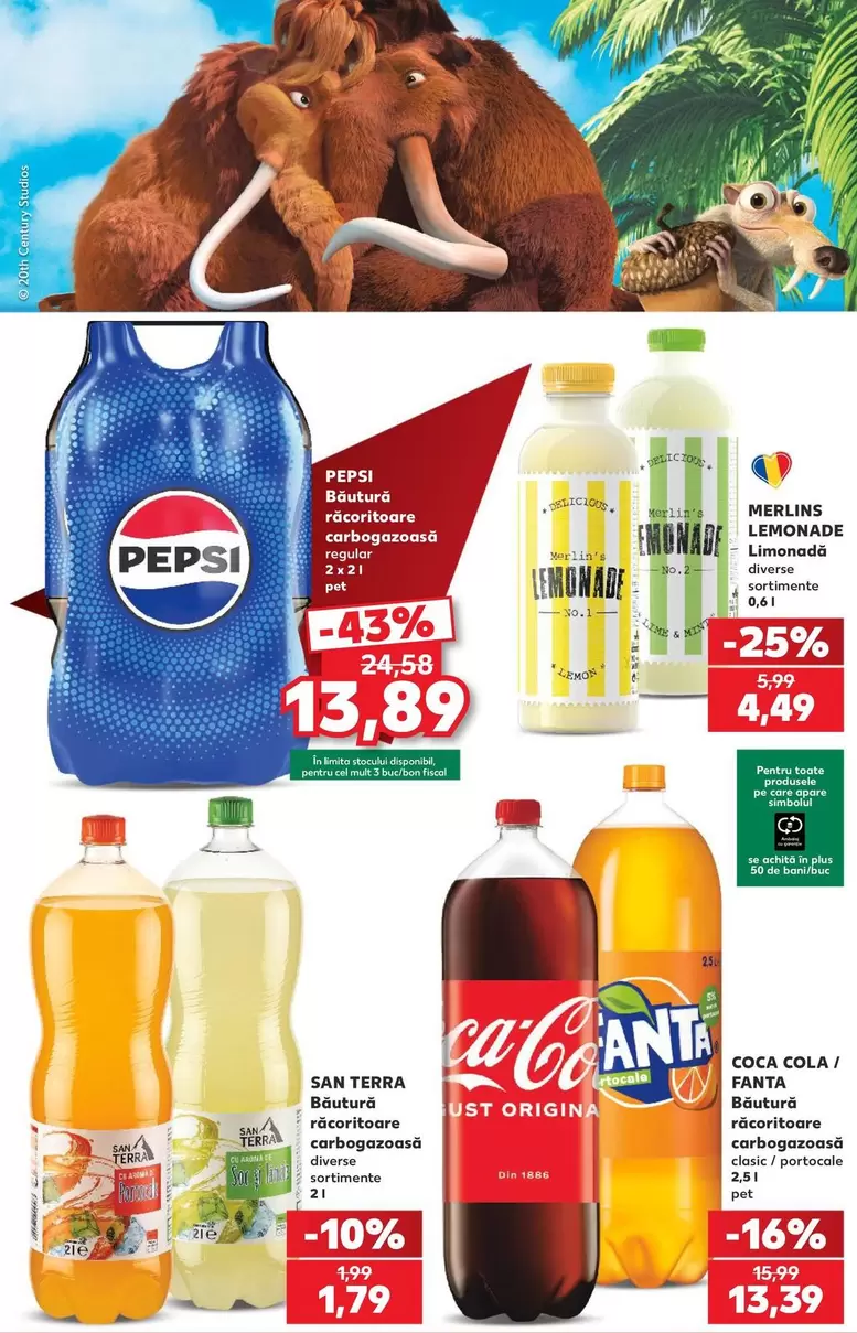 Băutură Răcoritoare Carbogazoasă