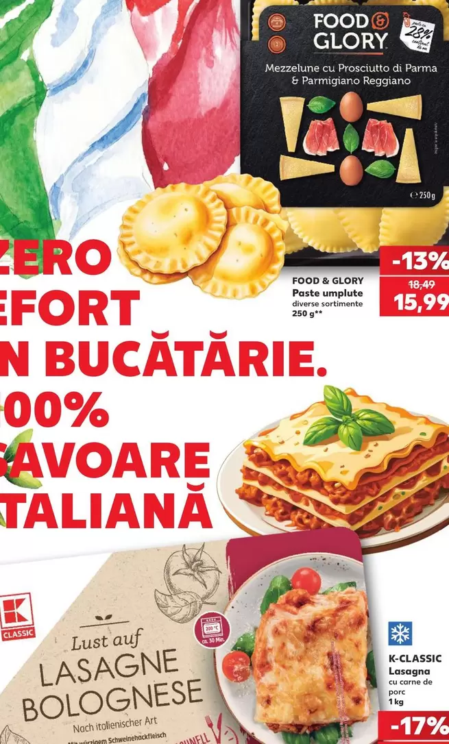 Mezzelune Cu Prosciutto Di Parma & Parmigiano Reggiano