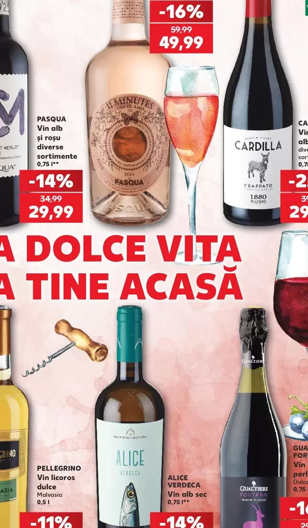 Alb - Vin Alb Și Roșu Diverse Sortimente