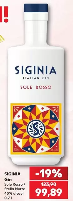 Sole - Gin  Rosso / Stella Notte