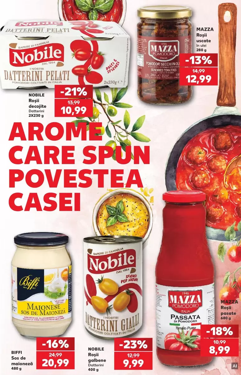 Roșii Decojite Datterini