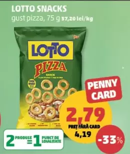 LOTTO PIZZA SNACK