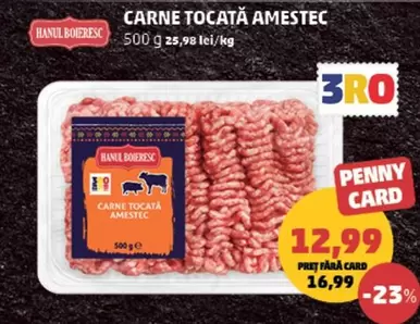 CARNE TOCATĂ AMESTEC