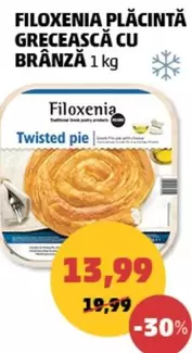 FILOXENIA PLĂCINTĂ GRECEASCĂ CU BRÂNZĂ