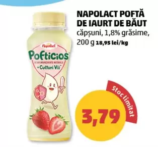 NAPOLACT POFTĂ DE IAURT DE BĂUT