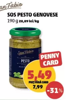 SOS PESTO GENOVESE
