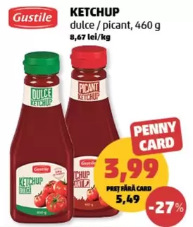 KETCHUP dulce / picant