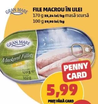 FILE MACROU ÎN ULEI