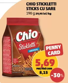 Chio - STICKLETTI STICKS CU SARE