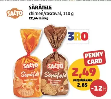 Sărățele chimen/cașcaval