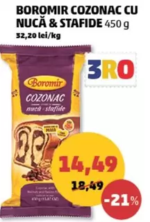 COZONAC CU NUCĂ & STAFIDE