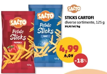 STICKS CARTOFI