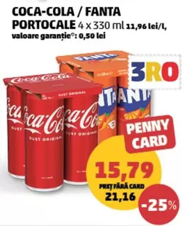 Coca Cola - PORTOCALE