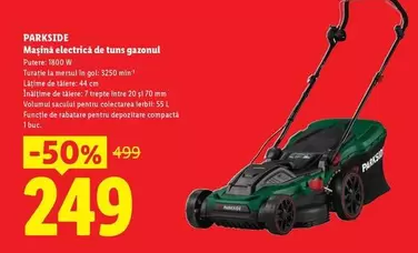 Mașină electrică de tuns gazonul