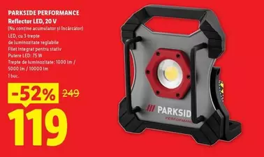 Reflector LED, 20 V