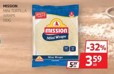 MINI TORTILLA WRAPS