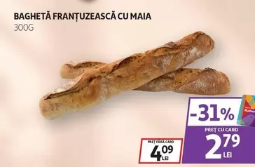 BAGHETĂ FRANTUZEASCĂ CU MAIA