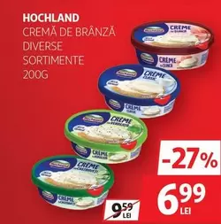 CREMA DE BRÂNZĂ DIVERSE SORTIMENTE