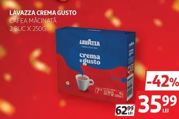 Lavazza - CREMA GUSTO CAFEA MĂCINATĂ