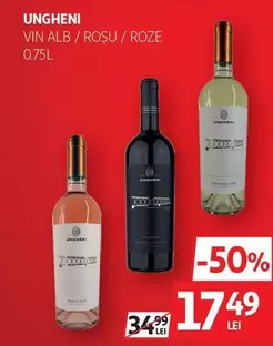 VIN ALB / ROȘU / ROZE