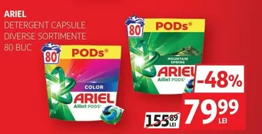 Ariel - DETERGENT CAPSULE DIVERSE SORTIMENTE 80 BUC