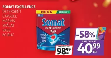 DETERGENT CAPSULE MAȘINĂ SPĂLAT VASE