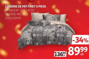 LENJERIE DE PAT FINET 6 PIESE