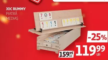 JOC RUMMY PIATRĂ MEDIAȘ