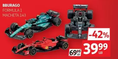 Formula 1 - FORMULA 1 MACHETA 1:43
