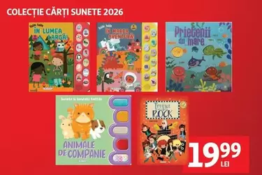 COLECȚIE CĂRȚI SUNETE 2026