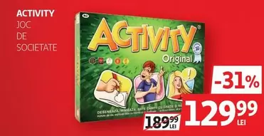 Activity - ACTIVITY JOC DE SOCIETATE