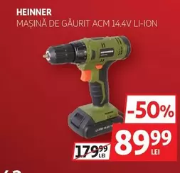MAȘINĂ DE GĂURIT ACM 14.4V LI-ION