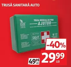 TRUSĂ SANITARĂ AUTO