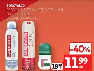 DEODORANT SPRAY / STICK / ROLL-ON