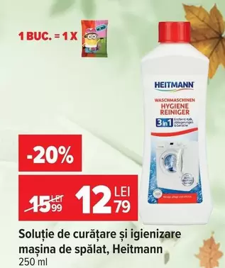 Soluție de curățare și igienizare mașină de spălat