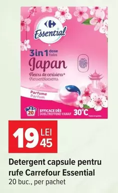 Detergent capsule pentru rufe