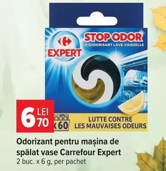 Odorizant pentru mașina de spălat vase