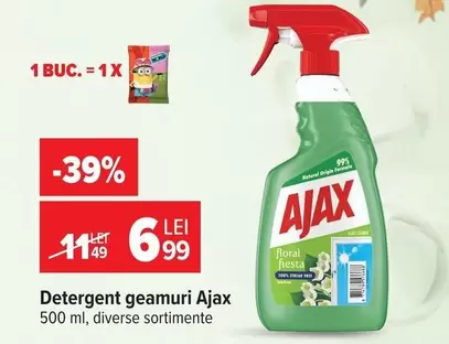 Ajax - Detergent geamuri