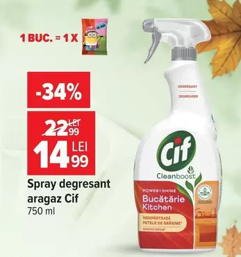 Cif - Spray degresant aragaz