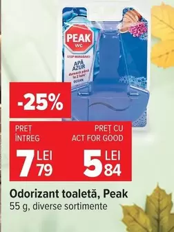 Odorizant toaletă