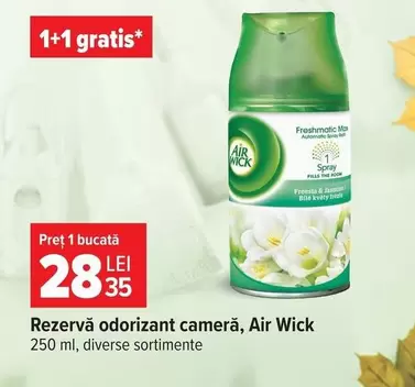 Rezervă odorizant cameră