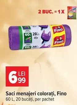 Saci menajeri colorati