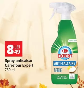 Spray anticalcar