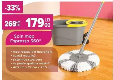 Spin mop Espresso 360°