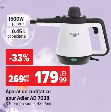 Aparat de curățat cu abur